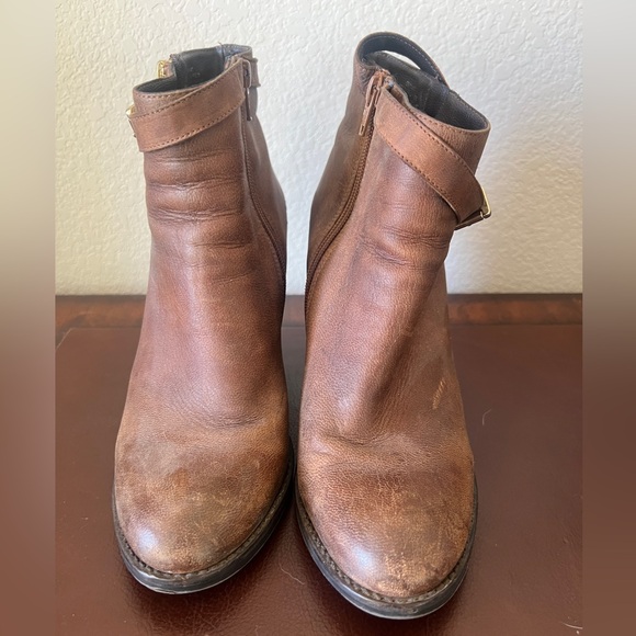 Brown tassel booties - Picture 2 of 12